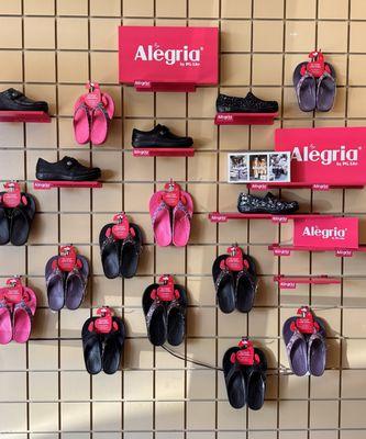 We carry Alegria Brand