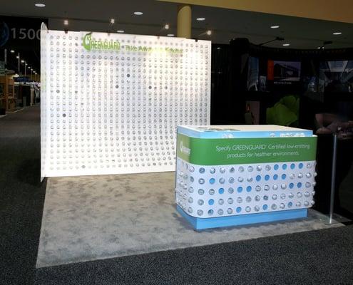 DD Client Project - GreenGuard 10x10 Trade Show Exhibit