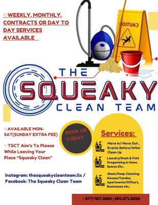 The Squeaky Clean Team