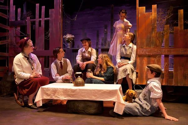 From the Children's Theatre of Western Springs' production of "The Boxcar Children."