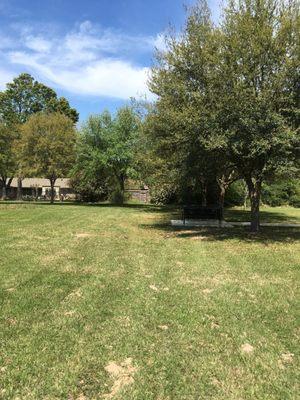 9 trees and individual memorials for WW 2.