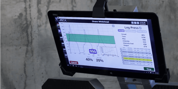 Tracking every moment of each workout.