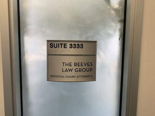 The Reeves Law Group office