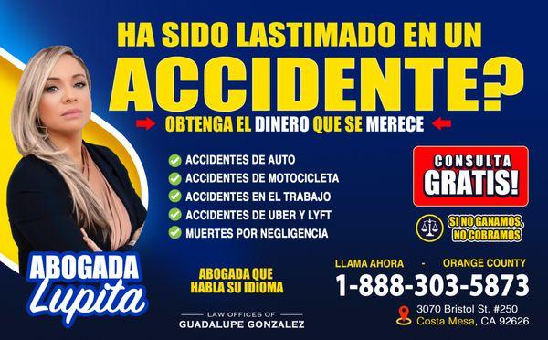 Abogada Lupita - Abogados De Accidentes