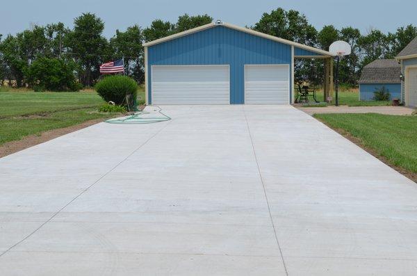 Plain Design Driveway