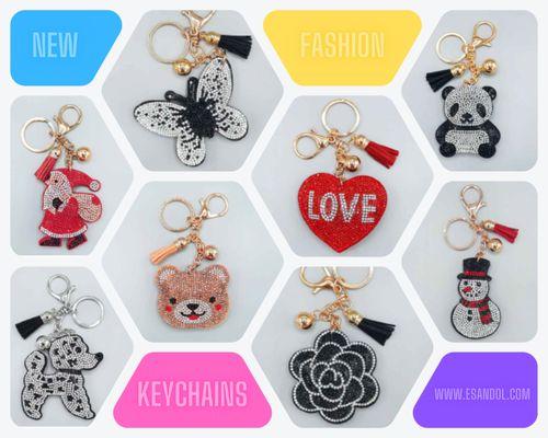 Women's fashion new keychains