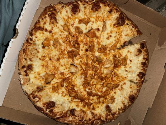 Buffalo chicken pizza