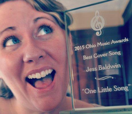 Jess' 2015 Ohio Music Award