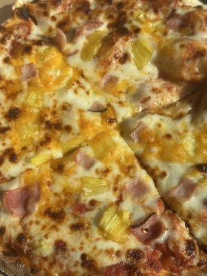 Ham and pineapple