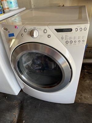 Whirlpool gas dryer