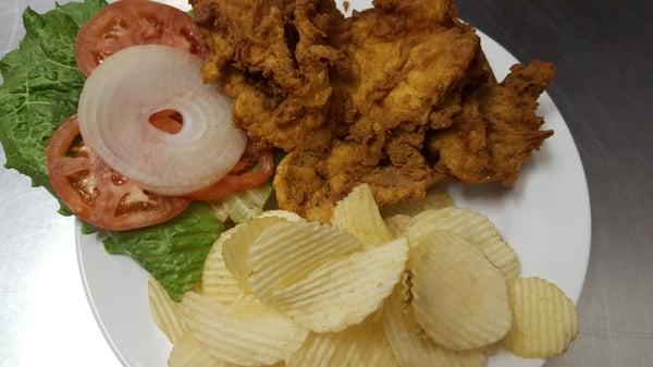 Breaded Tenderloin-Amazing!! Hand pounded, breaded and fried! Why arent you eating this!?