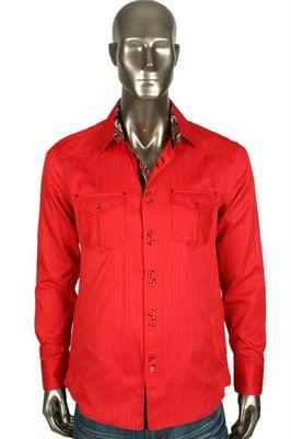 Men's shirt. Stylish western wear.