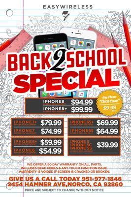 Get your Phone Repaired Before the New School Year!