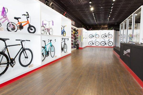 Bicycles for the whole family at Pedaltown Bicycle Company