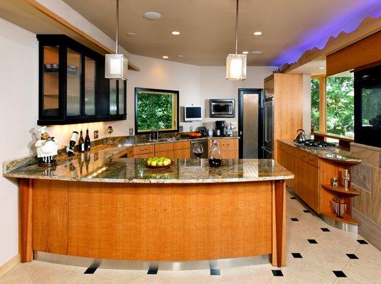 Tradition Style Kitchen Design By Sky Marble and Granite