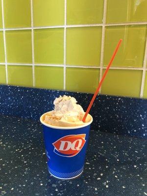 Pumpkin pie blizzard