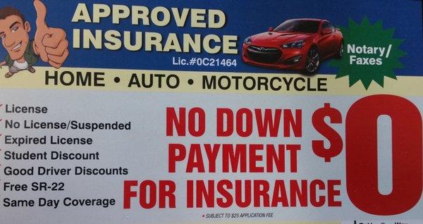 APPROVED AUTO INSURANCE