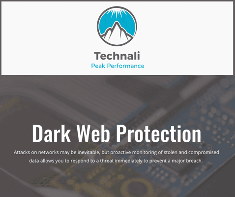 https://technali.com/ Technali IT and Managed Technology Services providing Dark Web Protection