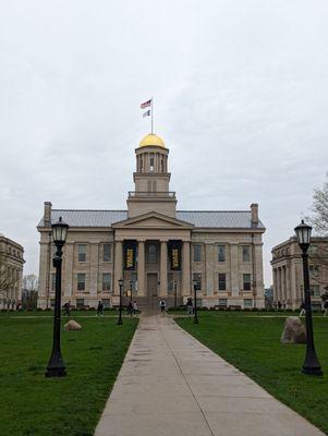 On Iowa University campus