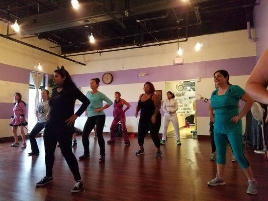 Halloween Zumba class