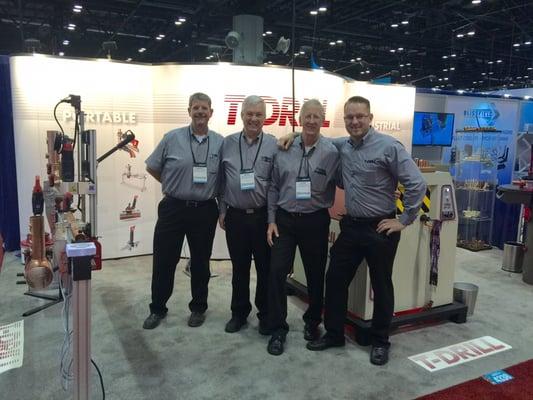 T-DRILL at AHR trade show