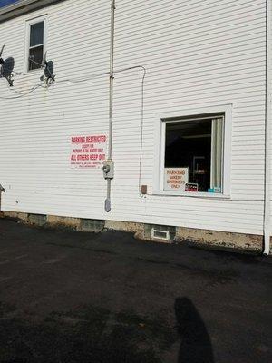 The side of the store looks like the side of every house in Old School Buffalo. So now you've pretty much seen the whole city.