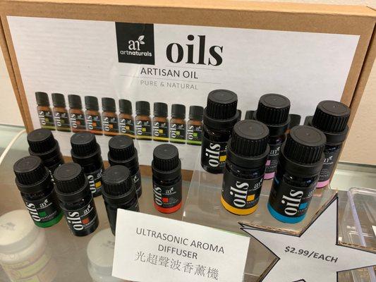 Essential oils for ultrasonic diffuser