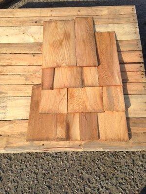 Cedar shingles