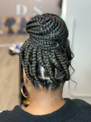 Boho poetic boxbraids