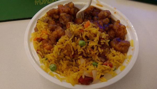 Pretty great general tso.