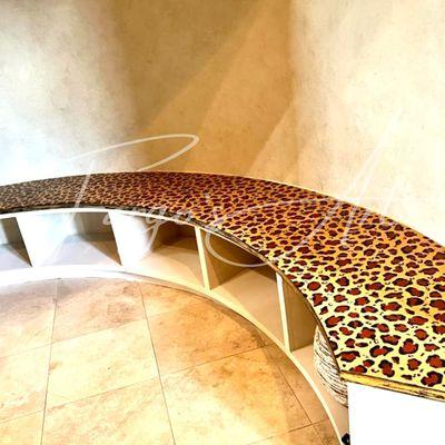 Animal prints on furniture