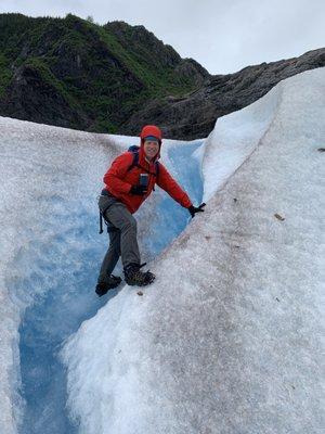 fresh glacier water