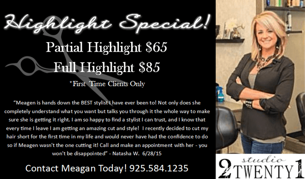 Highlight Special! New Clients Only