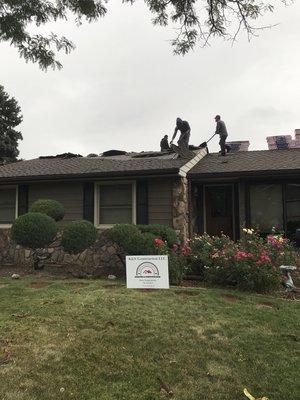 Roofing installation