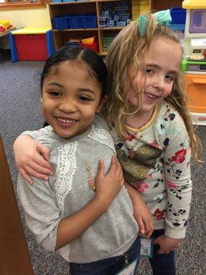 We are always growing new friendships at Noah's Ark!