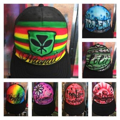 Airbrush hats