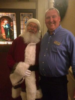 Santa Claus always Visits Tyler St., United Methodist Church