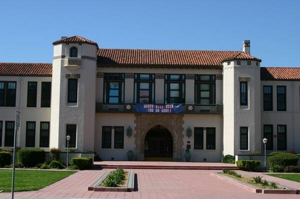 Herbert Hoover Middle School in the Rose Garden