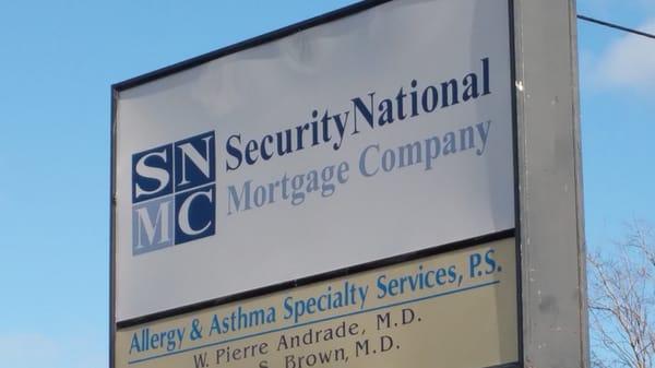 Our sign  -- Across the street from the South Hill Mall.  Very Easy to find.  #southhillmall #Puyallup #mortgage #southill