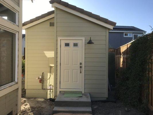 Petaluma Accessory Dwelling - Front Door