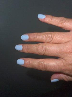 Shellac nail color