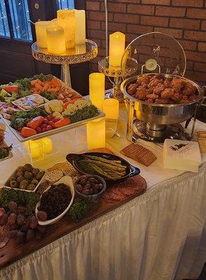 Wedding at Old Wicks Factory - Appetizers & Charcuterie Board