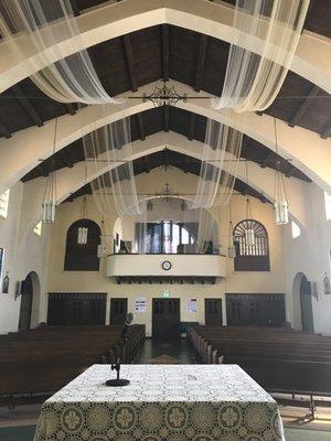 View of the Church from the choir area.