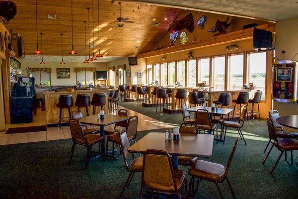 Bass Creek Golf Club, Footville, WI clubhouse interior