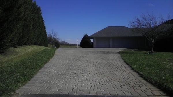 In most cases, with some exception, we can overlay concrete and asphalt driveways with your choice of concrete pavers...