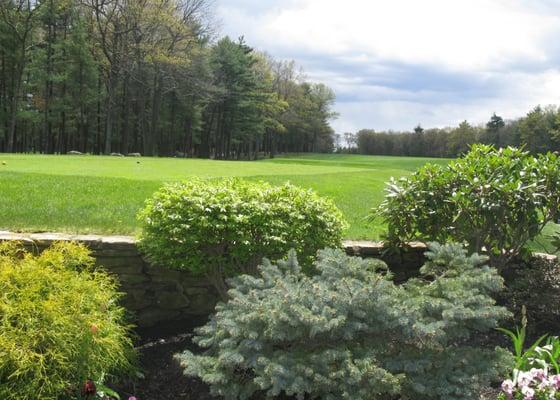 View of the 1st tee at Foxborough Country Club