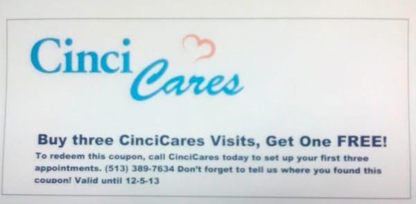 Print out our coupon!