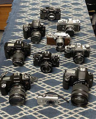 The Canon family portrait