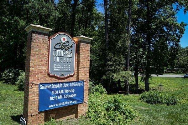 Woodman Rd entrance sign