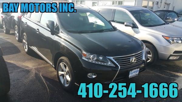 2013 Lexus RX350 www.baymotorsmd.com 410-254-1666